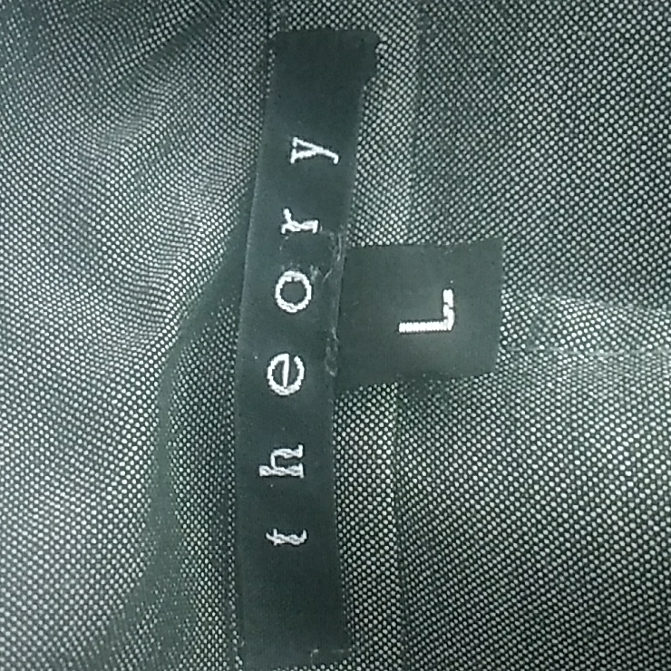 Theory Platinum Blazer Velcro Vintage Sz L Usa Nplvc — image 2 of 8
